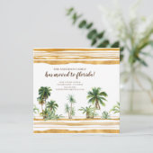 Ankündigung über die Wasserfarbenpalme (Stehend Vorderseite)