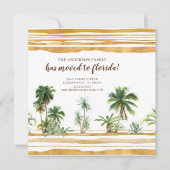 Ankündigung über die Wasserfarbenpalme (Vorderseite)