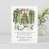 Ankündigung über die Wasserfarbenweihtür (Stehend Vorderseite)