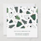 Ankündigung über die Weihnachtsbaum-Bewegung im ne (Rückseite)