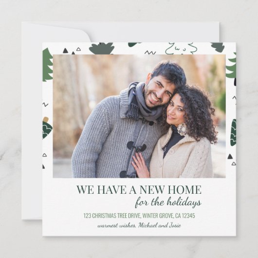 Ankündigung über die Weihnachtsbaum-Bewegung im ne (Vorderseite)