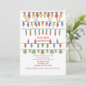 Ankündigung über die Weihnachtsbeleuchtung (Stehend Vorderseite)