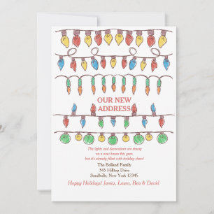 Ankündigung über die Weihnachtsbeleuchtung