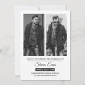 Ankündigung und Einladung von Abschlüssen (Rückseite)