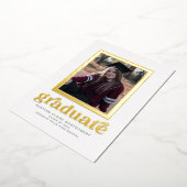 Ankündigung und Einladung von Foil Frame Abschluss (Gedreht)