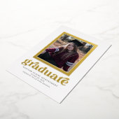 Ankündigung und Einladung von Foil Frame Abschluss (Gedreht)