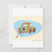 Ankündigung und Einladung zur Feier (Vorderseite)