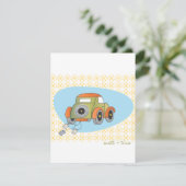 Ankündigung und Einladung zur Feier (Stehend Vorderseite)