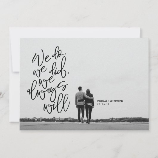 Ankündigung und Einladungskarte (Vorderseite)