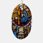 Ankündigung und Geburtsstunde Keramikornament (Rechts)