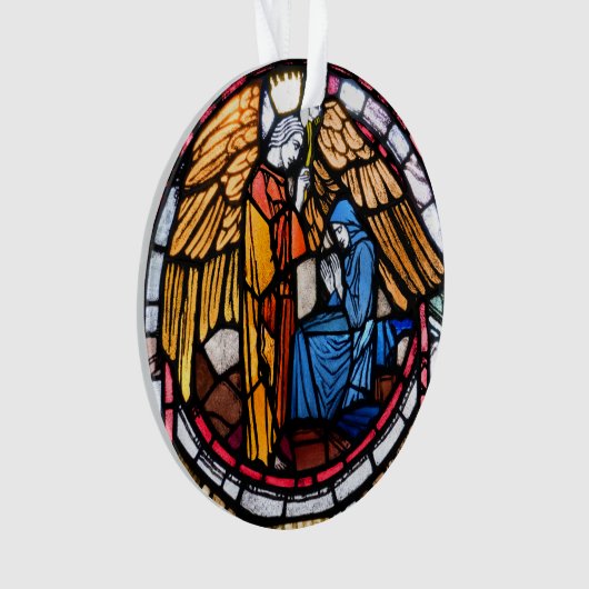 Ankündigung und Geburtsstunde Ornament (Vorderseite)