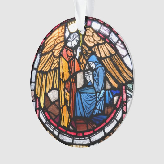 Ankündigung und Geburtsstunde Ornament (Vorderseite)