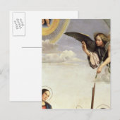 Ankündigung und Heilige Postkarte (Vorne/Hinten)