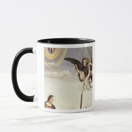 Ankündigung und Heilige Tasse (Links)