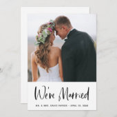 Ankündigung und Party einer einfachen Post | FOTO (Vorne/Hinten)