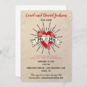 Ankündigung und Party im Tattoo-Stil (Vorne/Hinten)