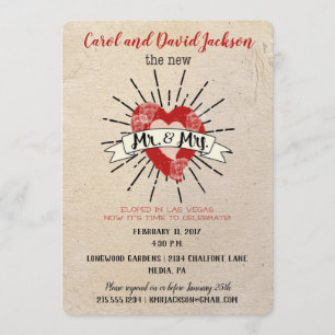 Ankündigung und Party im Tattoo-Stil