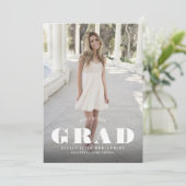 Ankündigung und Party von Typ-Abschluss-Fotos (Stehend Vorderseite)