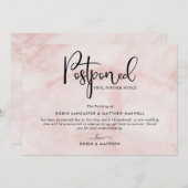 Ankündigung verspäteter Veranstaltungen, Blush-Mar (Vorne/Hinten)