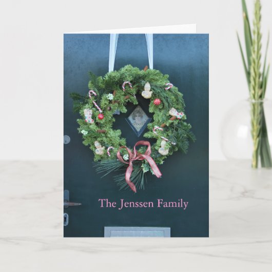 Ankündigung Vintager Kranken an der Haustür (Vorderseite)