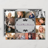 Ankündigung von 12 Fotos Abschluss Collage-12x18 G (Vorne/Hinten)