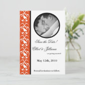 Ankündigung von 12x18 Save the Date Foto Verlobung (Stehend Vorderseite)