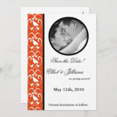 Ankündigung von 12x18 Save the Date Foto Verlobung (Vorne/Hinten)