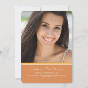 Ankündigung von Abschluss Colors Foto