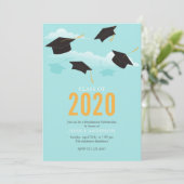 Ankündigung von Abschluss-Feierlichkeiten (Stehend Vorderseite)