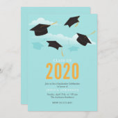 Ankündigung von Abschluss-Feierlichkeiten (Vorne/Hinten)