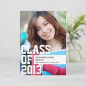 Ankündigung von Abschluss Foto (Stehend Vorderseite)