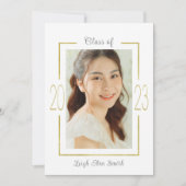 Ankündigung von Abschluss-FOTO-Ankündigung in Leic (Vorderseite)