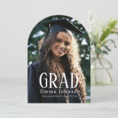 Ankündigung von Abschluss Grad | Party 2025 (Stehend Vorderseite)