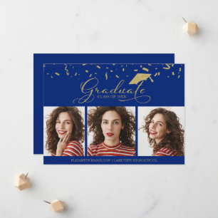 Ankündigung von Abschlüssen an der High School 3 F