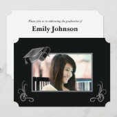 Ankündigung von Abschlüssen Benutzerdefiniertes Fo (Vorne/Hinten)