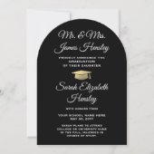 Ankündigung von Abschlüssen für die Eltern von Bla (Vorderseite)