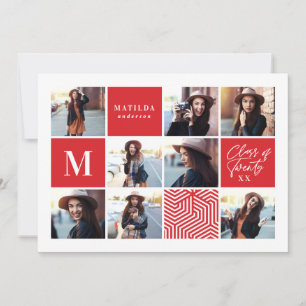 Ankündigung von Abschlüssen für geometrische Foto