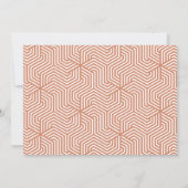 Ankündigung von Abschlüssen für geometrische Foto (Rückseite)