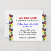 Ankündigung von Abschlüssen im Vorfeld (Rückseite)