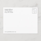 Ankündigung von Abschlüssen mit Foto & Imitats (Rückseite)