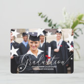 Ankündigung von Abschlüssen mit Stars Graduate Fot (Stehend Vorderseite)