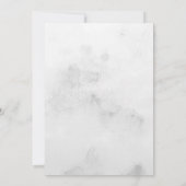 Ankündigung von Abschlüssen mit Tintenzeichnung (Rückseite)