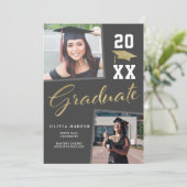 Ankündigung von Absolventen (Stehend Vorderseite)