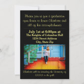 Ankündigung von acht/neun Fotos Abschluss - Schwar (Rückseite)