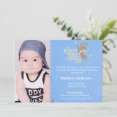 Ankündigung von Adoption Boy (Stehend Vorderseite)