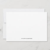 Ankündigung von Adoption Boy (Rückseite)