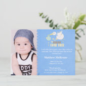 Ankündigung von Adoption Boy (Stehend Vorderseite)