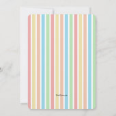 Ankündigung von Adoption für ausgewählte und gelie (Rückseite)