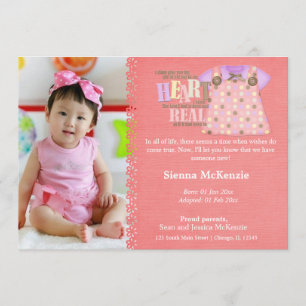 Ankündigung von Adoption Girl