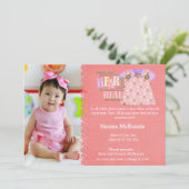 Ankündigung von Adoption Girl (Stehend Vorderseite)